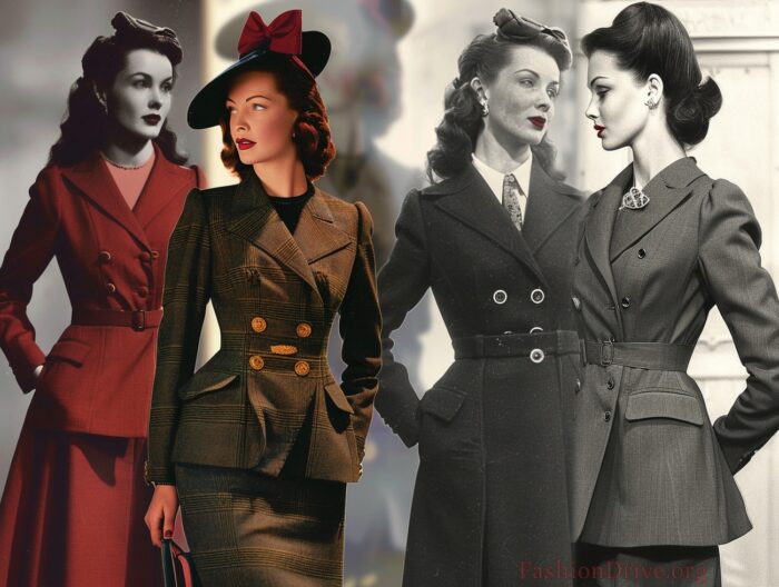 1940s women fashion